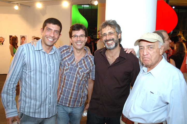 Eduardo Castello Branco, Bernardo Castello Branco, Caco Galhardo e Rodolfo Neder