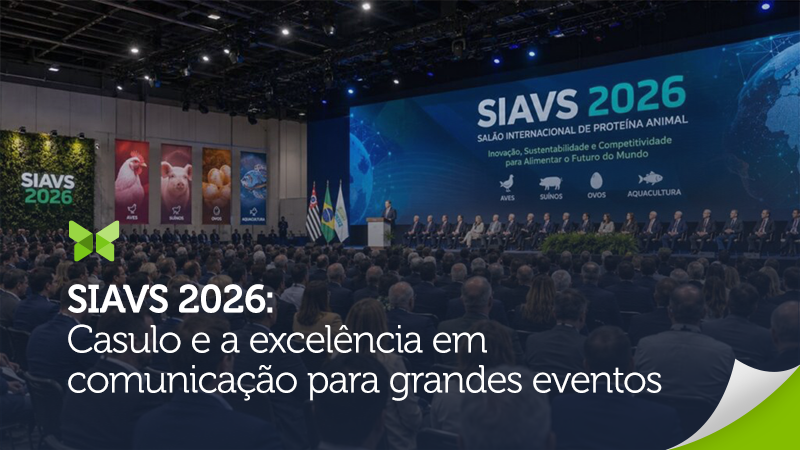 Casulo visita o SIAVS 2026 e reforça seu compromisso com a excelência em comunicação para grandes eventos